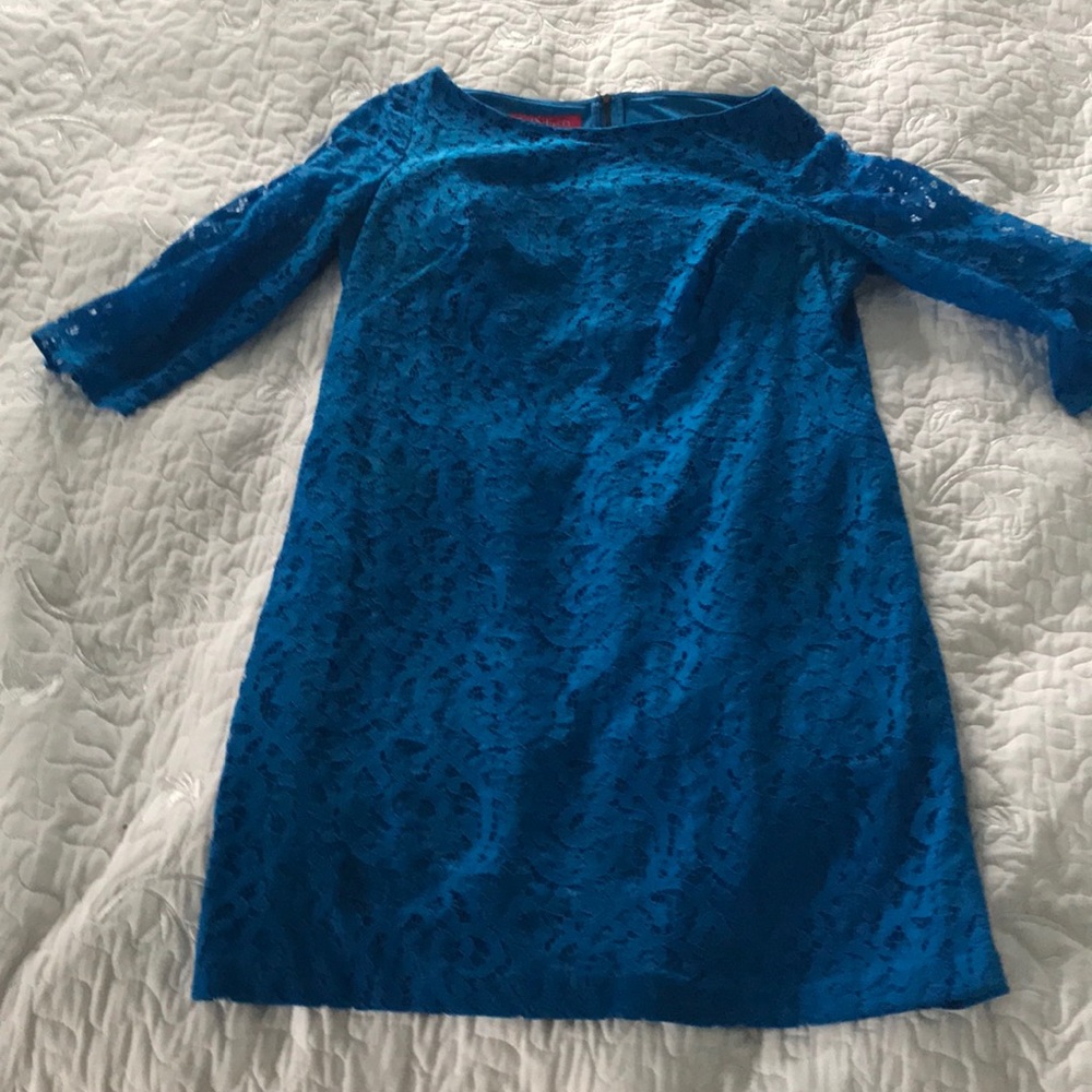 Royal Blue lace dress